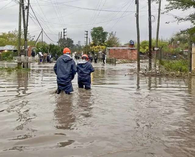 Santo Tomé enfrenta una emergencia hídrica debido a intensas lluvias